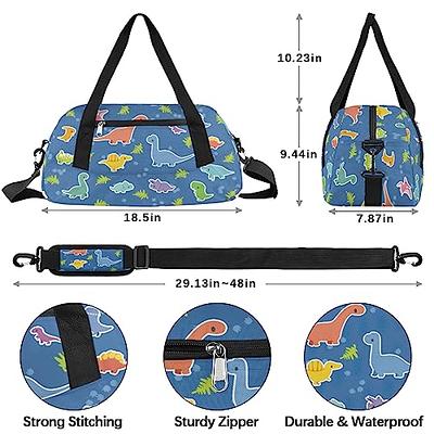 Kids Duffle Bag for Travel, Boys Girls Gym Duffel Bags with Shoe  Compartment Little Kid Weekender Overnight Sports Bag