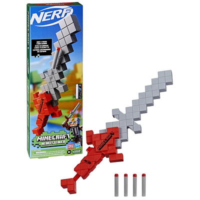 Nerf MicroShots Minecraft Ender Dragon Mini Blaster, Minecraft Dragon Mob  Design, Includes 2 Official Nerf Elite Darts - Nerf