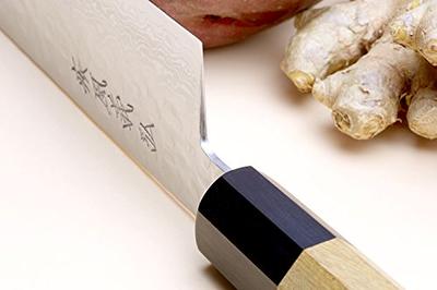 Yoshihiro VG-10 Gold Stainless Steel Santoku Multipurpose Chef