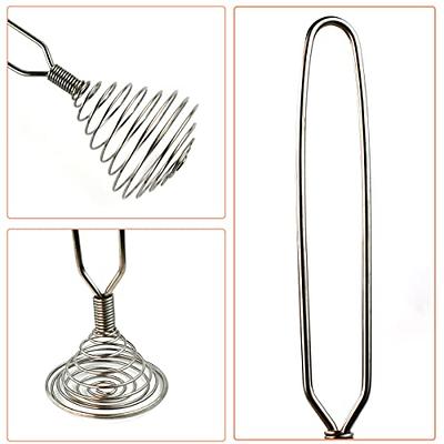 Mini Small Stainless Steel Wire Whisk Whip Mix Stir Beat Manual Egg Beater