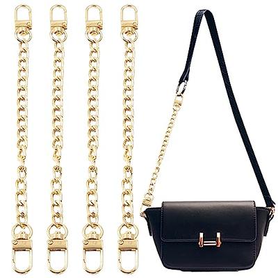 Yichain Fashion Large Metal Cross-body Purse Strap Extender,Handbag  Shoulder Strap Extender,Bag Chain Accessory Charms (Gold)