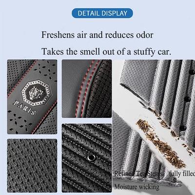 VLFLG 12V Cooling Car Seat Pad 10 Fans PU Leather Car Seat Cooling