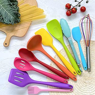 MegaChef Mulit-Color Silicone Cooking Utensils, Set of 12