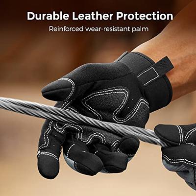 Kebada W2 Work Gloves for Men and Women, Touchscreen Working Gloves with  Grip, Nitrile Coated Work Gloves for Gardening, Package Handling, Stretchy