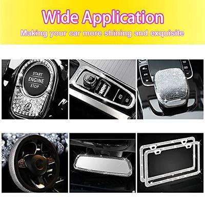 BESULEN Bling Car Interior Trim Strips, 16.4 Ft 5m Auto Rhinestone Crystal  Decoration Accessories, Self Adhesive DIY Flexible Car Trim, Universal Car  Decorative Stickers for Women Girl - Yahoo Shopping