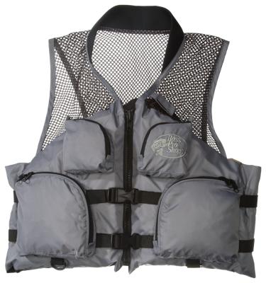 Bass Pro Shops Recreational Life Jacket for Adults - Aqua - S/M