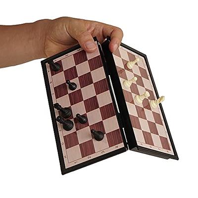  Mini Chess Set - Vikutu 5.11 Inch Small Portable