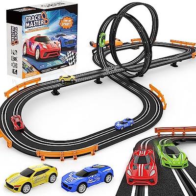 Old race deals car track set