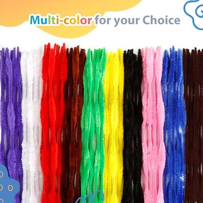 Caydo 200 Pieces Pipe Cleaners Craft with Bumps 20 Colors Chenille