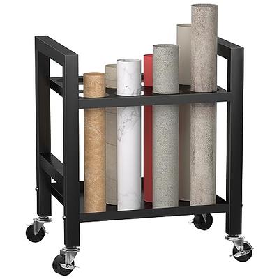 ZHSX Blueprint Holder/Storage Rack, Metal Blueprint Rack Storage Cart with  Wheels, Roll File Holder to Storage Blueprint/Poster/Architectural/Rolled  Maps for Home/Office/School(Black, 12 Slots) - Yahoo Shopping