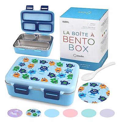 BOZ Bento Box for Kids - Kids Bento Lunch Box - Toddler Lunch Box