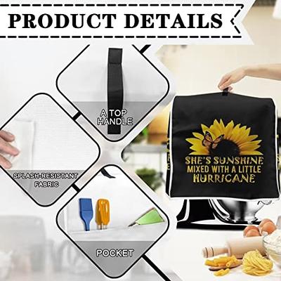 Stand Mixer Dust-proof Cover with Organizer Bag for KitchenAid, Sunbeam, Cuisinart, Hamilton Mixer, Size: Small