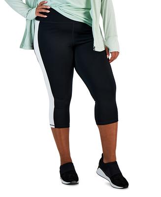 Id Ideology Women's Space-Dye Pull-On Crop Leggings, Created for Macy's