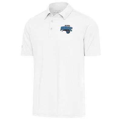 Men's Antigua White Atlanta Braves par Polo