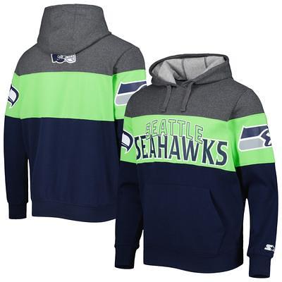 Men's Fanatics Branded Charcoal/College Navy Seattle Seahawks Long