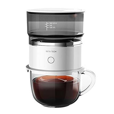 Gexmil Portable Mini Coffee Maker Automatic Drip Coffee Maker