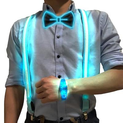 LED Slap Bracelets Light Up Christmas Armbands Glow in The Dark