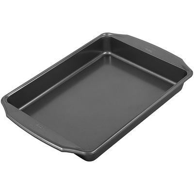 Mainstays 9X13 Baking Pan with Cover Plastic Lid Non Stick Cake Lasagna