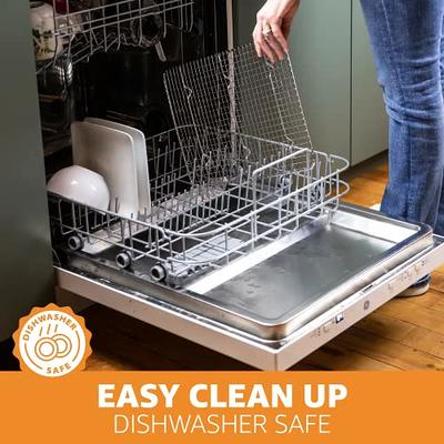 Kitchen Stainless Steel Heavy Duty Metal Wire Cooling, Cooking, Baking Rack for Baking Sheet, Oven Safe Up to 575f, Dishwasher Safe Rust Free | 30 x