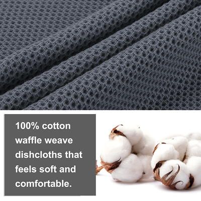 Unique Bargains Reusable Cotton Waffle Weave Drying Absorbent