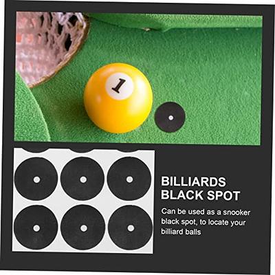 Toddmomy 2 Sheets Billiard Billiard Black Spot Black Stickers Snooker Table Black  Dot Stickers Billiard Point Sticker Table Tennis Supply Billiard  Accessories Billiard Point Stickers Black - Yahoo Shopping