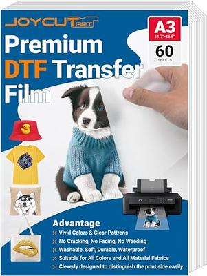 200 Sheets Pack) DTF Transfer Film - Printer Paper A4 Sublimation