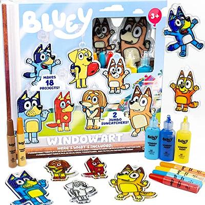 Bluey Window Art Suncatchers Kit for Kids to Paint, Great at-Home Craft  Activity or Birthday Party Idea, Toys for Ages 3, 4, 5, 6 - Yahoo Shopping