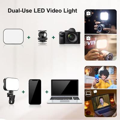 ULANZI VL100X Selfie Light, LED Video Camera Light, Portable Clip on Light  Panel for Camera/Phone/Laptop/Tablet/Computer, 2000mAh, 2500-6500k Rechargeable  Fill Light for Picture/TikTok/Makeup/Vlog - Yahoo Shopping