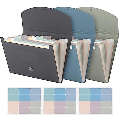  Harloon 2 Pack 24 Pockets Expanding File Folder with