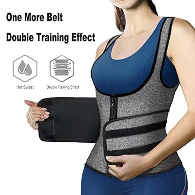 HOPLYNN Waist Trainer Zipper Vest for Women Body Shape - Neoprene