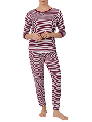 Carole Hochman Women's and Women's Plus Knit Short Sleeve Pajama