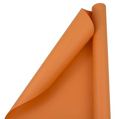 JAM Paper Matte Orange Wrapping Paper, All Occasion, 25 Sq. ft, 1/Pack -  Yahoo Shopping