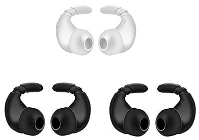  ALXCD Eartips Compatible with Sony WF-1000XM4 Earbuds, S/M/L 3  Pairs Soft Silicone Ear Tips Earbuds Tips, Compatible with Sony WF-1000XM4  Silicon Tips XM4 3 Pairs, SML, Black : Electronics