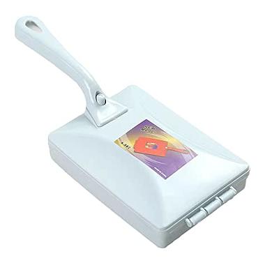 Table Crumb Picker Brush, White Handheld Sweeper Table Mat Crumb