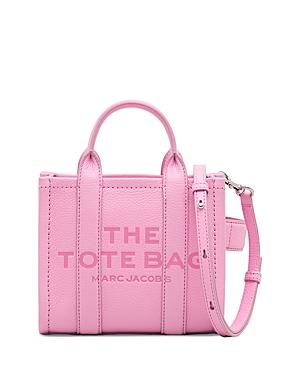 Marc Jacobs The Leather Mini Tote Bag in Pink