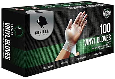 5 PACK Gorilla Grip Gloves - Medium