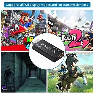 HDMI Adapter for Nintendo Wii NTSC PAL Retro Game Consoles HD Cable Plug  And Play – Bitfunx