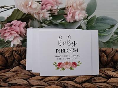 Baby Shower Favors Baby in Bloom Flower Seed Packets for 