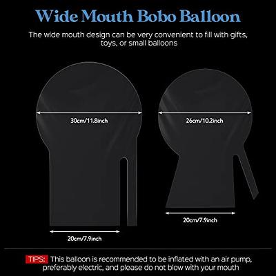 20 Pcs Large Clear Balloons for Stuffing Fillable Helium Transparent  Balloon Pre Stretched Wide Mouth Bobo Balloons for Wedding Baby Shower  Birthday