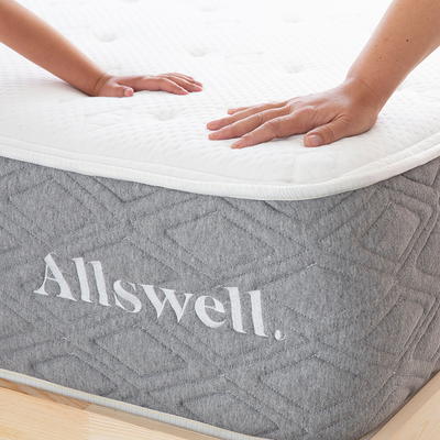 The Allswell Luxe 12 Bed in a Box Hybrid Mattress, Queen - Yahoo Shopping