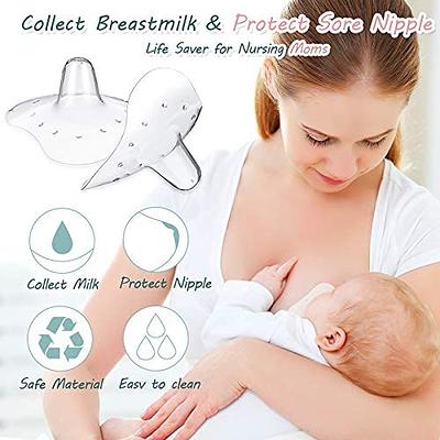 2 Piece Nipple Shield with Carrying Box Breast feeding Nipple