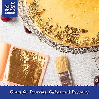 How to Use Gold Leaf for Cakes - Barnabas Gold