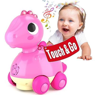 Jouets pour bébé 6 à 12 mois Touch & Go Musique Light Baby Crawling Toys,  Jouets pour bébé 12-18 mois Cadeaux Jouets pour garçon de 1 an Cadeaux Fille  Jouet, Bébé Toddle