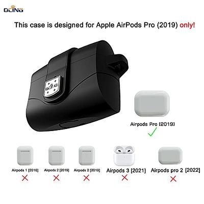 Winproo Airpods Pro 2nd Generation Case Cover with Lock, Military Hard  Shell Airpod Pro 2 Case, Full-Body Shockproof Protective Airpods Case Skin  with Keychain [Black] - Yahoo Shopping