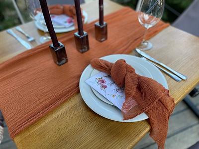 Natural Color Cotton Linen Blend Napkins Set of 12 - Hemstitched 18x18 Inch  Decorative Elegant Washable Reusable Flax Dinner Napkin for Dining Table