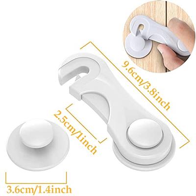 12 Pack Baby Safety Cabinet Locks - Cabinet Locks,Child Proof Locks for  Cabinet Doors 3M Adhesive (White) - Yahoo Shopping
