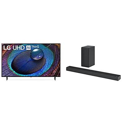 LG 55” UR340C Series UHD Commercial TV with Management Software, Scheduler  and Certified Crestron Connected®, Black