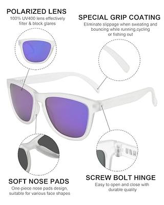 EPHIU Square Sports Polarized Sunglasses for Women and Men Mirror Lens  Beach Sunglasses No Bounce No Slip for Running Cycling Fishing - Yahoo  Shopping
