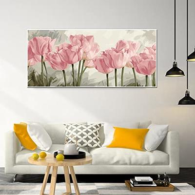  Oil Paint by Number for Adults Beginner Flower Tulip