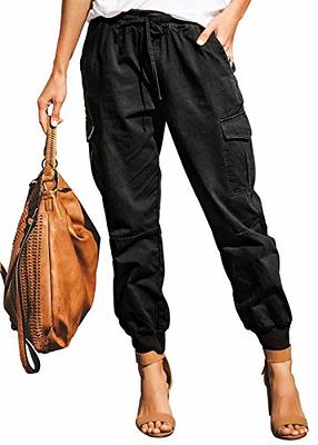 Houmous Women's Bootcut Dress Yoga Pants with Pockets High Waist Stretch  Casual Pull On Work Pants for Office Business